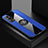 Ultra-thin Silicone Gel Soft Case Cover with Magnetic Finger Ring Stand X01L for Vivo iQOO Z3 5G