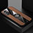 Ultra-thin Silicone Gel Soft Case Cover with Magnetic Finger Ring Stand X01L for Vivo V23e