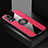 Ultra-thin Silicone Gel Soft Case Cover with Magnetic Finger Ring Stand X01L for Vivo X60 Pro 5G