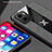 Ultra-thin Silicone Gel Soft Case Cover with Magnetic Finger Ring Stand X01L for Vivo Y01