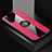 Ultra-thin Silicone Gel Soft Case Cover with Magnetic Finger Ring Stand X01L for Vivo Y12A