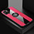 Ultra-thin Silicone Gel Soft Case Cover with Magnetic Finger Ring Stand X01L for Vivo Y15C