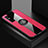 Ultra-thin Silicone Gel Soft Case Cover with Magnetic Finger Ring Stand X01L for Vivo Y73s 5G