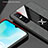 Ultra-thin Silicone Gel Soft Case Cover with Magnetic Finger Ring Stand X01L for Vivo Y73s 5G