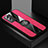 Ultra-thin Silicone Gel Soft Case Cover with Magnetic Finger Ring Stand X01L for Vivo Y74s 5G