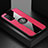 Ultra-thin Silicone Gel Soft Case Cover with Magnetic Finger Ring Stand X01L for Xiaomi Mi 10T 5G