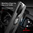 Ultra-thin Silicone Gel Soft Case Cover with Magnetic Finger Ring Stand X01L for Xiaomi Mi 11i 5G