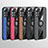 Ultra-thin Silicone Gel Soft Case Cover with Magnetic Finger Ring Stand X01L for Xiaomi Poco X4 NFC