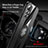 Ultra-thin Silicone Gel Soft Case Cover with Magnetic Finger Ring Stand X01L for Xiaomi Redmi Note 11T 5G