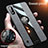 Ultra-thin Silicone Gel Soft Case Cover with Magnetic Finger Ring Stand X02L for Samsung Galaxy A01 SM-A015