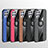 Ultra-thin Silicone Gel Soft Case Cover with Magnetic Finger Ring Stand X02L for Samsung Galaxy A22 4G