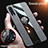 Ultra-thin Silicone Gel Soft Case Cover with Magnetic Finger Ring Stand X02L for Samsung Galaxy A70S