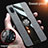 Ultra-thin Silicone Gel Soft Case Cover with Magnetic Finger Ring Stand X02L for Samsung Galaxy M02