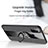 Ultra-thin Silicone Gel Soft Case Cover with Magnetic Finger Ring Stand X02L for Samsung Galaxy M30s