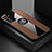 Ultra-thin Silicone Gel Soft Case Cover with Magnetic Finger Ring Stand X02L for Samsung Galaxy Note 20 5G