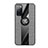 Ultra-thin Silicone Gel Soft Case Cover with Magnetic Finger Ring Stand X02L for Samsung Galaxy S20 FE (2022) 5G Gray