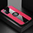 Ultra-thin Silicone Gel Soft Case Cover with Magnetic Finger Ring Stand X02L for Samsung Galaxy S20 FE 4G