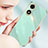 Ultra-thin Silicone Gel Soft Case Cover with Magnetic Finger Ring Stand X03L for Oppo A2x 5G