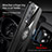 Ultra-thin Silicone Gel Soft Case Cover with Magnetic Finger Ring Stand X03L for Realme GT Master Explorer 5G