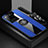 Ultra-thin Silicone Gel Soft Case Cover with Magnetic Finger Ring Stand X03L for Samsung Galaxy S20 Ultra