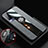 Ultra-thin Silicone Gel Soft Case Cover with Magnetic Finger Ring Stand X03L for Vivo Y71t 5G