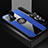 Ultra-thin Silicone Gel Soft Case Cover with Magnetic Finger Ring Stand X03L for Vivo Y77 5G