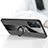 Ultra-thin Silicone Gel Soft Case Cover with Magnetic Finger Ring Stand X03L for Xiaomi Poco X4 Pro 5G