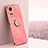 Ultra-thin Silicone Gel Soft Case Cover with Magnetic Finger Ring Stand XL1 for Huawei Nova 10 SE