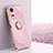 Ultra-thin Silicone Gel Soft Case Cover with Magnetic Finger Ring Stand XL1 for Huawei Nova 10 SE