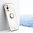 Ultra-thin Silicone Gel Soft Case Cover with Magnetic Finger Ring Stand XL1 for Huawei Nova 11