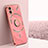 Ultra-thin Silicone Gel Soft Case Cover with Magnetic Finger Ring Stand XL1 for Nothing Phone 2