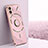 Ultra-thin Silicone Gel Soft Case Cover with Magnetic Finger Ring Stand XL1 for Nothing Phone 2