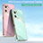 Ultra-thin Silicone Gel Soft Case Cover with Magnetic Finger Ring Stand XL1 for Oppo Reno7 SE 5G