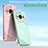 Ultra-thin Silicone Gel Soft Case Cover with Magnetic Finger Ring Stand XL1 for Realme Narzo 60 5G