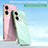 Ultra-thin Silicone Gel Soft Case Cover with Magnetic Finger Ring Stand XL1 for Realme Narzo N55