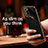 Ultra-thin Silicone Gel Soft Case Cover with Magnetic Finger Ring Stand XL1 for Samsung Galaxy A03s