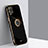 Ultra-thin Silicone Gel Soft Case Cover with Magnetic Finger Ring Stand XL1 for Samsung Galaxy F12