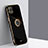 Ultra-thin Silicone Gel Soft Case Cover with Magnetic Finger Ring Stand XL1 for Samsung Galaxy F42 5G