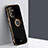 Ultra-thin Silicone Gel Soft Case Cover with Magnetic Finger Ring Stand XL1 for Samsung Galaxy M14 5G