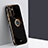 Ultra-thin Silicone Gel Soft Case Cover with Magnetic Finger Ring Stand XL1 for Samsung Galaxy M23 5G