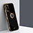 Ultra-thin Silicone Gel Soft Case Cover with Magnetic Finger Ring Stand XL1 for Samsung Galaxy S20 Plus