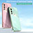 Ultra-thin Silicone Gel Soft Case Cover with Magnetic Finger Ring Stand XL1 for Vivo V23 5G