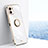 Ultra-thin Silicone Gel Soft Case Cover with Magnetic Finger Ring Stand XL1 for Vivo Y01A