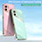 Ultra-thin Silicone Gel Soft Case Cover with Magnetic Finger Ring Stand XL1 for Vivo Y01A