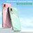 Ultra-thin Silicone Gel Soft Case Cover with Magnetic Finger Ring Stand XL1 for Vivo Y51 (2021)