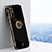 Ultra-thin Silicone Gel Soft Case Cover with Magnetic Finger Ring Stand XL1 for Vivo Y53s NFC