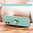 Ultra-thin Silicone Gel Soft Case Cover with Magnetic Finger Ring Stand XL1 for Vivo Y73t