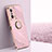 Ultra-thin Silicone Gel Soft Case Cover with Magnetic Finger Ring Stand XL1 for Xiaomi Mi 11T 5G