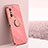 Ultra-thin Silicone Gel Soft Case Cover with Magnetic Finger Ring Stand XL1 for Xiaomi Mi 11T 5G