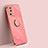 Ultra-thin Silicone Gel Soft Case Cover with Magnetic Finger Ring Stand XL1 for Xiaomi Mi 12 Lite NE 5G